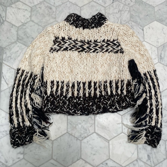 Free People Gorgeous In and Out Zip Up Sweater Cardigan Jacket XS - Picture 7 of 16